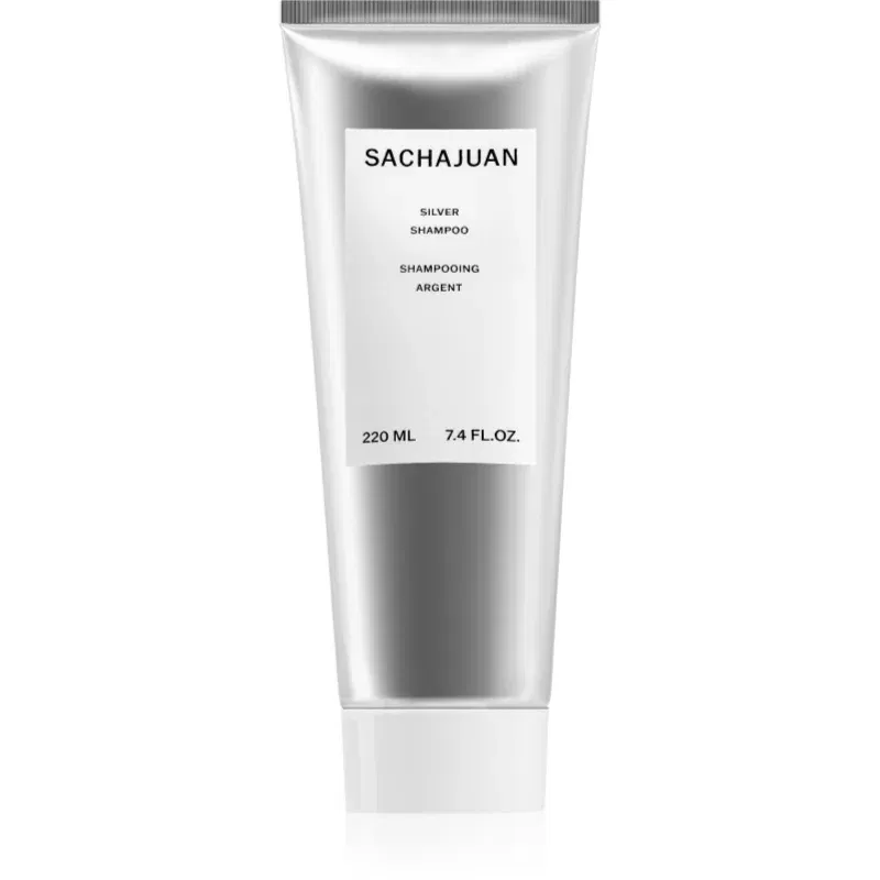 Sachajuan Silver Shampoo șampon pentru păr blond neutralizeaza tonurile de galben 220 ml