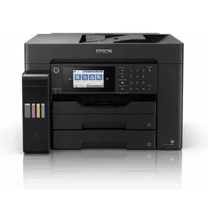 Multifunctional inkjet color Epson EcoTank L15160, Duplex, Retea, Wireless, A3 (Negru)