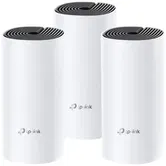 Sistem Wireless Mesh TP-Link Deco M4, Gigabit, Dual Band, 1200 Mbps, Antene interne, 3 Pack (Alb)