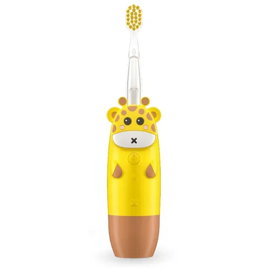 innoGIO GIOGiraffe Sonic Toothbrush periuta de dinti cu ultrasunete pentru copii Yellow 1 buc