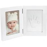 Dooky Luxury Memory Box Double Frame Handprint set de mulaj pentru amprentele bebelușului 1 buc