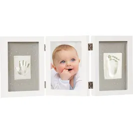 Dooky Luxury Memory Box Triple Frame Printset set de mulaj pentru amprentele bebelușului 1 buc