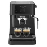 Espressor manual DeLonghi Stilosa EC235.BK, 1100 W, 15 bari, 1 l (Negru)