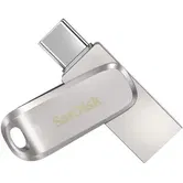 Stick USB SanDisk Ultra Dual Drive Luxe, 512GB, USB 3.0/USB Type-C (Argintiu)
