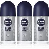 NIVEA MEN Silver Protect antiperspirant roll-on 48 de ore