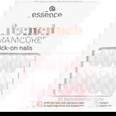 Unghii false french manicure click-on nails 02 - Babyboomer Style, 12 bucati, Essence