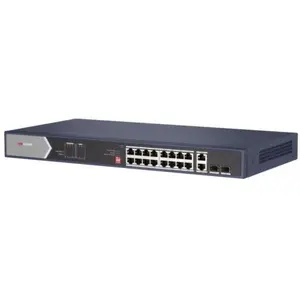Switch Hikvision DS-3E0520HP-E, Gigabit, 16 porturi, PoE