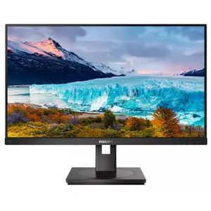 Monitor IPS LED Philips 27" 275S1AE/00, QHD (2560 x 1440), DVI, HDMI, Displayport, Boxe, Pivot, 75 Hz (Negru)