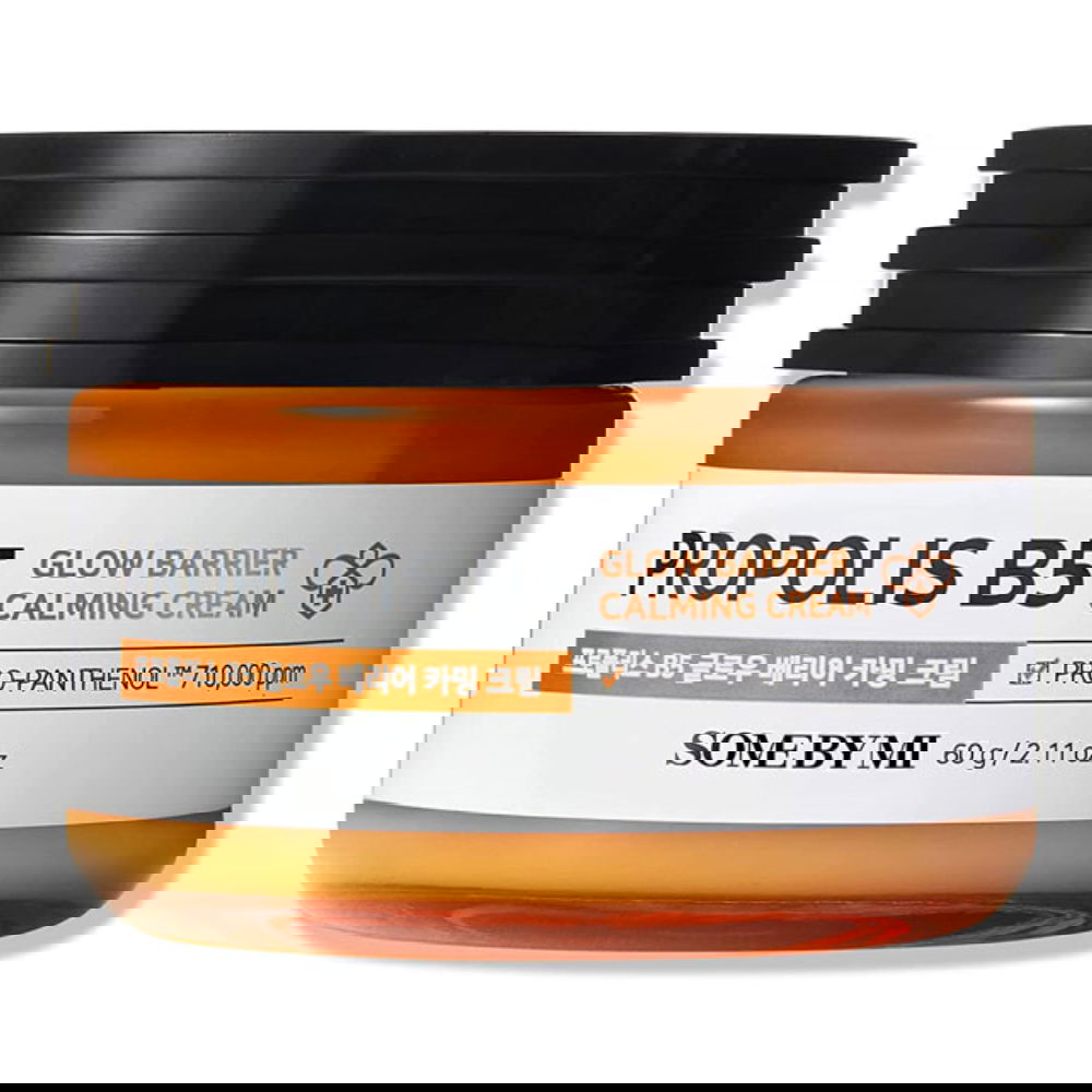 Crema pentru protectia barierei cutanate cu propolis si vitamina B5 Propolis B5 Line, 60g, Some By Mi