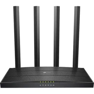 Router Wireless TP-Link Archer C6U, Gigabit, Dual Band, 1200 Mbps, 4 Antene externe (Negru)