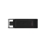 Stick USB Kingston DataTraveler 70, 128GB, USB 3.2 Type-C (Negru)
