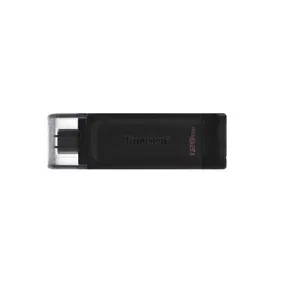 Stick USB Kingston DataTraveler 70, 128GB, USB 3.2 Type-C (Negru)