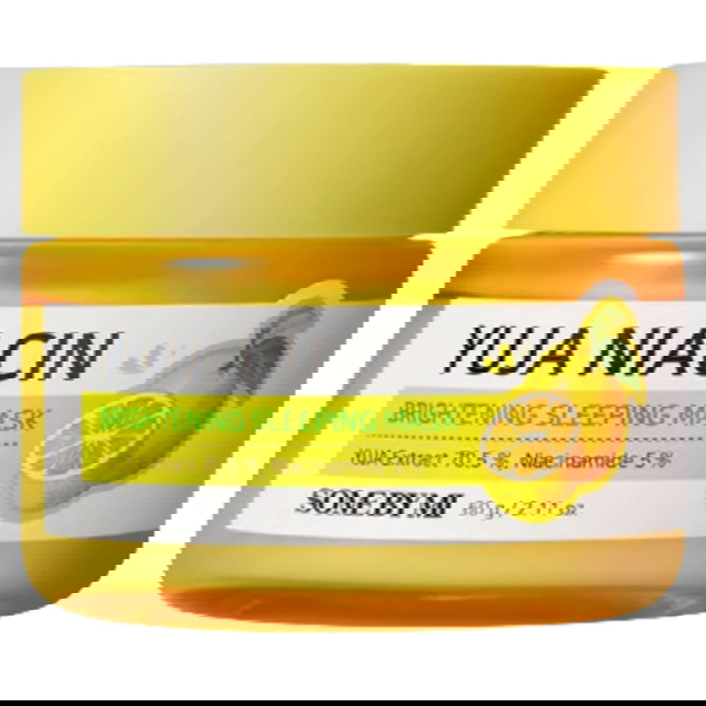 Masca de noapte anti-blemish cu yuja si niacina Niacin Line, 60ml, Some By Mi