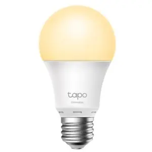 Bec inteligent TP-LINK Tapo L510E, 8.7W, E27, Wi-Fi, intensitate reglabila, control prin smartphone cu aplicatia TAPO