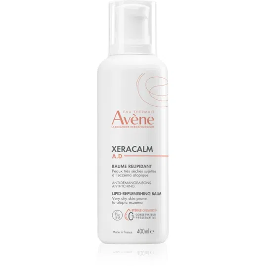 Avène XeraCalm A.D. Lipid-replenishing balm balsam pentru refacerea lipidelor pentru piele foarte sensibila sau cu dermatita atopica 400 ml