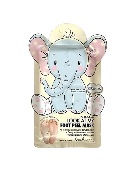 Masca exfolianta pentru picioare tip soseta Look at my foot, 1 pereche, Look at me