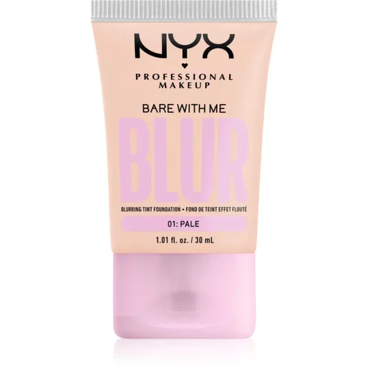 NYX Professional Makeup Bare With Me Blur Tint make up hidratant culoare 01 Pale 30 ml