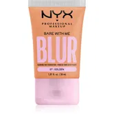 NYX Professional Makeup Bare With Me Blur Tint make up hidratant culoare 07 Golden 30 ml