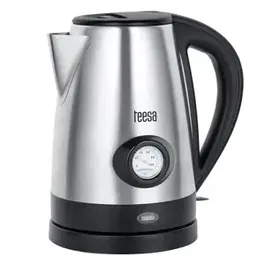 Fierbator de apa Teesa TSA1513, 2200 W, 1.7 l (Negru/Inox)