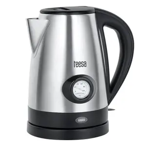 Fierbator de apa Teesa TSA1513, 2200 W, 1.7 l (Negru/Inox)