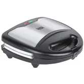 Sandwich maker Teesa Ceramic 3 in 1 TSA3221, 800 W, Grill / Waffle / Sandwich (Negru/Inox)