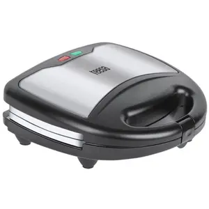 Sandwich maker Teesa Ceramic 3 in 1 TSA3221, 800 W, Grill / Waffle / Sandwich (Negru/Inox)