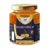 Dulceata de cirese albe cu indulcitor natural, 300g, Sweeteria