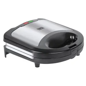 Sandwich maker Teesa Ceramic TSA3222, 800 W (Negru/Inox)