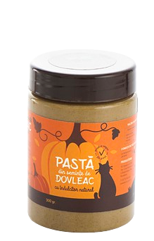 Pasta seminte de dovleac cu indulcitor natural, 300g, Sweeteria