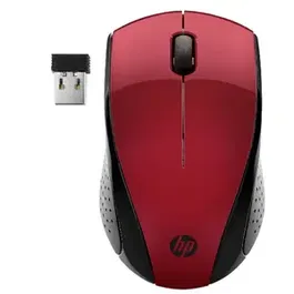 Mouse Wireless HP 220, USB (Negru/Rosu)