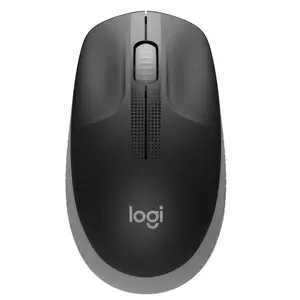 Mouse Wireles LOGITECH M190, USB, 1000 DPI (Negru/Gri)