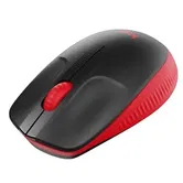 Mouse Wireles LOGITECH M190, USB, 1000 DPI (Negru/Rosu)