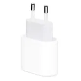 Incarcator retea Apple mhje3zm/a, USB-C, 20W, compatibil seria iPhone 12/13/14/15 (Alb)