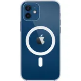 Protectie Spate Apple MHLM3ZM/A pentru Apple iPhone 12, iPhone 12 Pro, Silicon (Transparent)