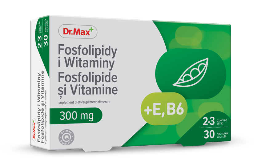 Dr. Max Fosfolipide si vitamine, 30 capsule moi