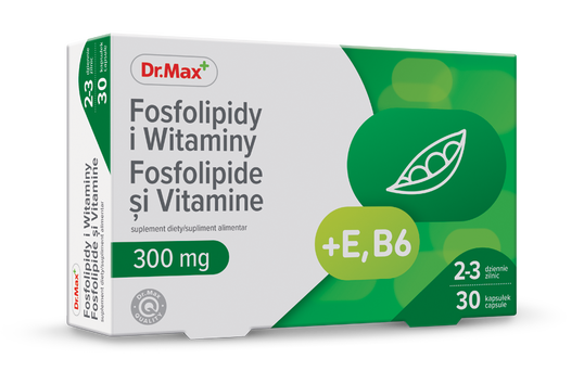 Dr. Max Fosfolipide si vitamine, 30 capsule moi