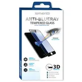 Folie Protectie Sticla Temperata Lemontti Anti-BlueRay LEMFS3D12PCL pentru iPhone 12 Pro Max (Transparent/Negru)