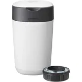 Tommee Tippee Twist & Click White coș pentru scutece + casetă pentru coș 1 buc
