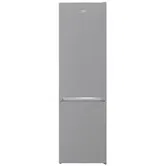 Combina frigorifica Beko RCSA406K40XBN, 386 l, Clasa E, Termostat reglabil, Iluminare LED, H 202.5 cm (Argintiu)