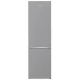 Combina frigorifica Beko RCSA406K40XBN, 386 l, Clasa E, Termostat reglabil, Iluminare LED, H 202.5 cm (Argintiu)