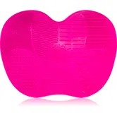 Lash Brow Silicone Make-up Brush Wash Matte Pink suport pentru curățarea pensulelor mărime XL 1 buc