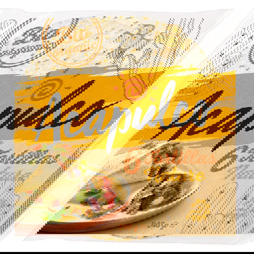 Lipii Tortilla Bio, 240g, Acapulco