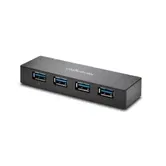 HUB USB KENSINGTON K39122EU, USB 3.0 x 4, alimentare retea 220 V (Negru)