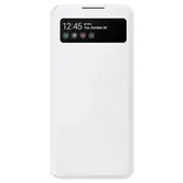 Protectie Book Cover Samsung Smart S View EF-EA426PWEGEE pentru Samsung Galaxy A42 5G (Alb)