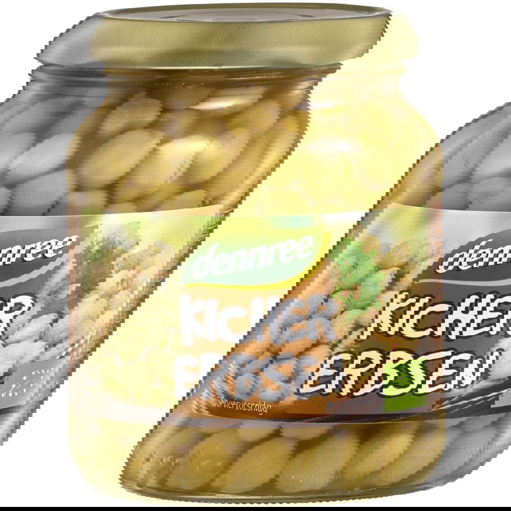 Naut ecologic la borcan, 350g, Dennree