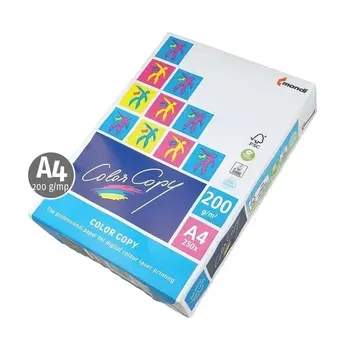 Hartie color Copy, A4, 200 g/mp, 250 coli/top