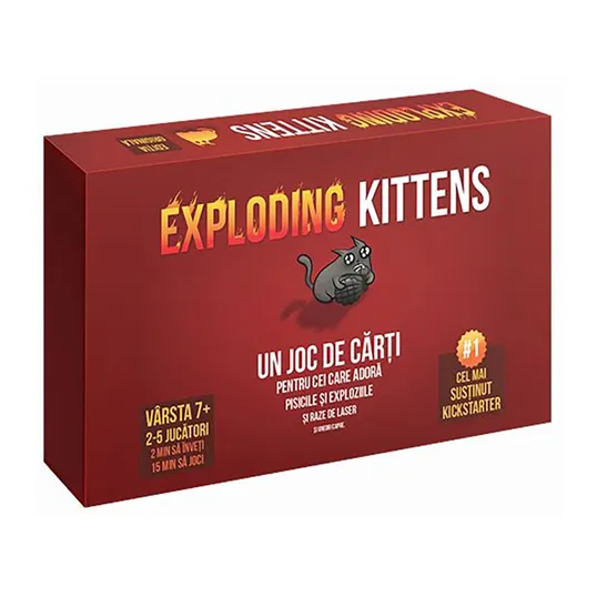 Joc de societate Exploding Kittens
