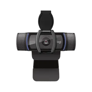 Camera Web LOGITECH C920S, USB, CMOS, Full HD, 30fps (Negru)