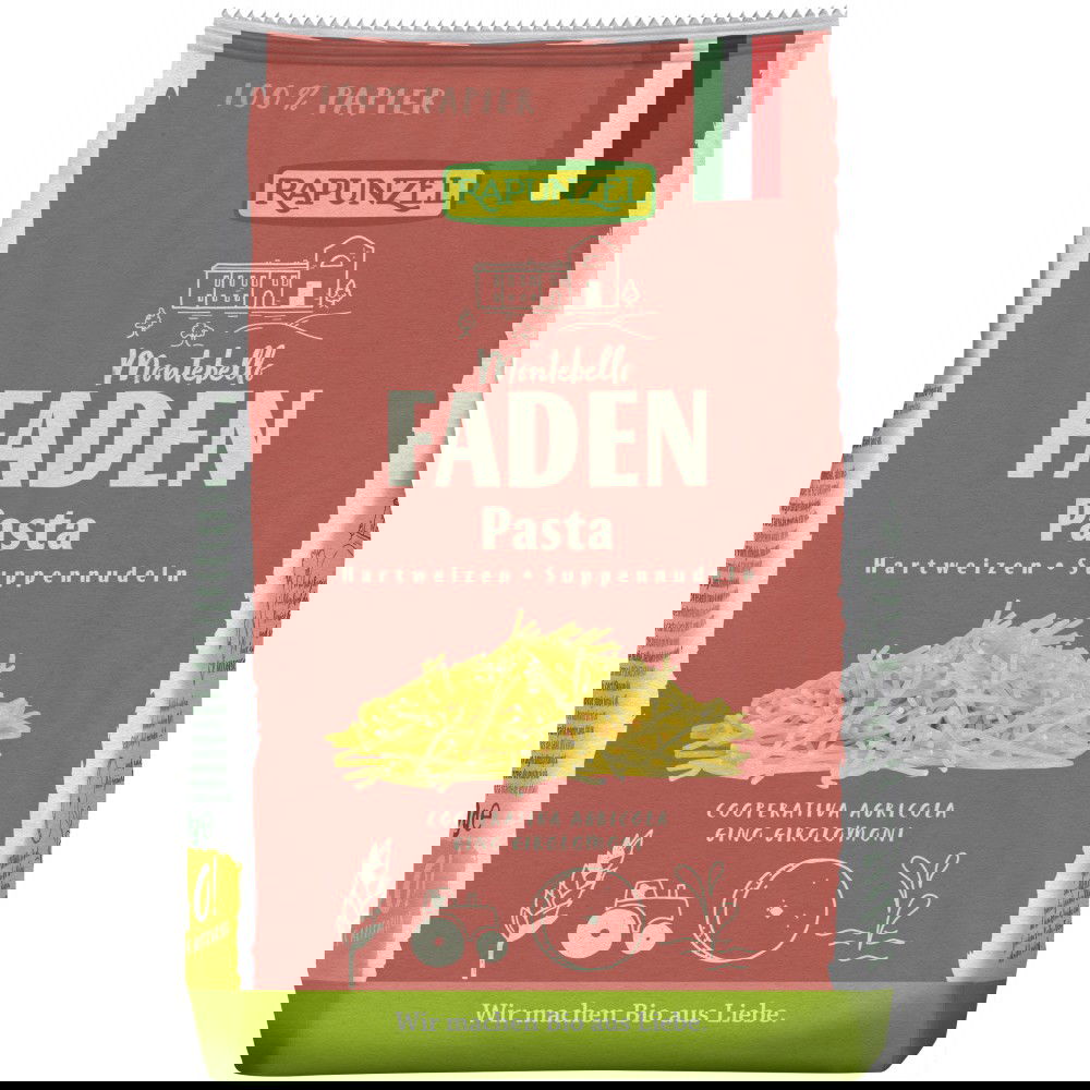 Fidea Bio Semola, 250g, Rapunzel