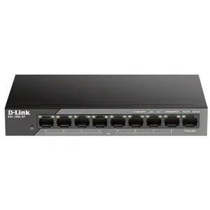 Switch DLink DSS-100E-9P, 9 porturi, PoE